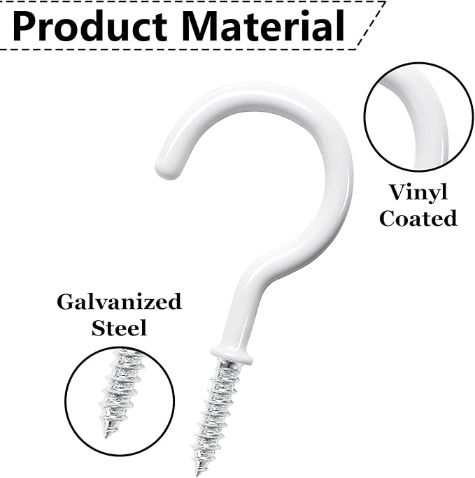 12 Pcs Ceiling Hooks for Hanging Plants - Image 8