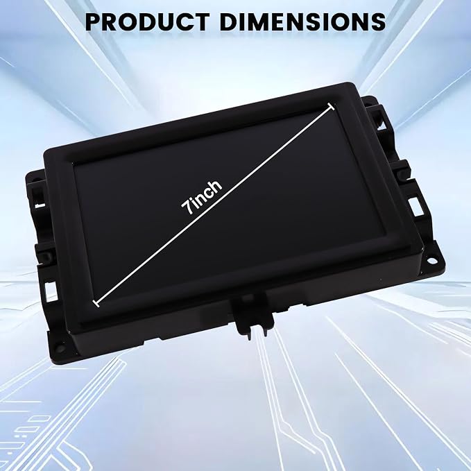 7" Uconnect Touch Screen Display Compatible - Image 4