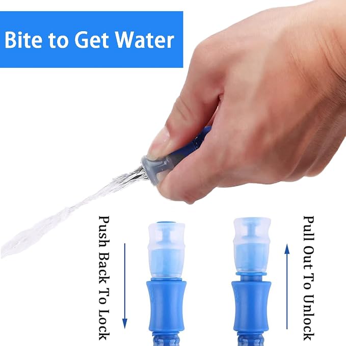 HEIKLN Hydration Bladder 1.5L-2L-2.5L-3L, Leak Proof Water Reservoir, BPA Free - Image 4