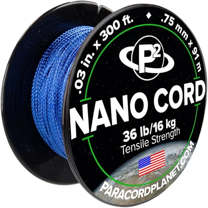 Paracord Planet Nano Cord –Lightweight Nylon Nano Paracord – Great by ParacordPlanet