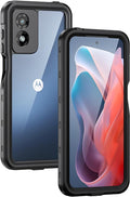 Lanhiem for Moto G Play 2024 Case, IP68 Waterproof Dustproof Shockproof Case by LanhiemHome