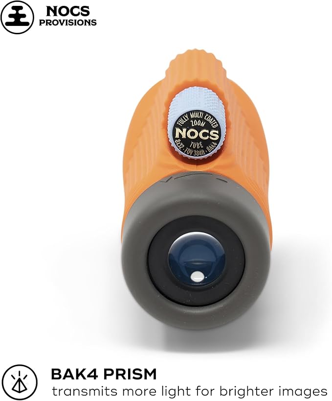 Nocs Provisions Zoom Tube 8x32 Monocular, 8X Magnification Telescope, Bak4 Prism - Image 3
