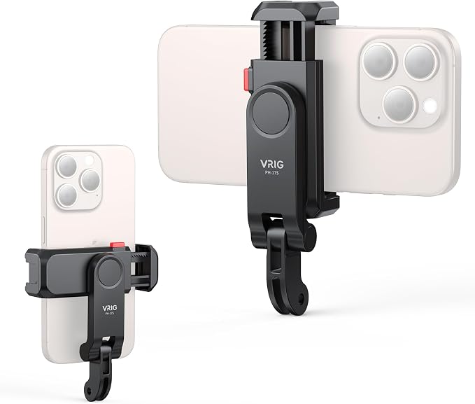 VRIG Phone Holder/Hot Shoe Mount Adapter Kit Compatible by VRIG