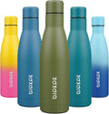 BJPKPK 17oz Insulated Water Bottles Stainless Steel Sports Water Bottles Keep by BJPKPK