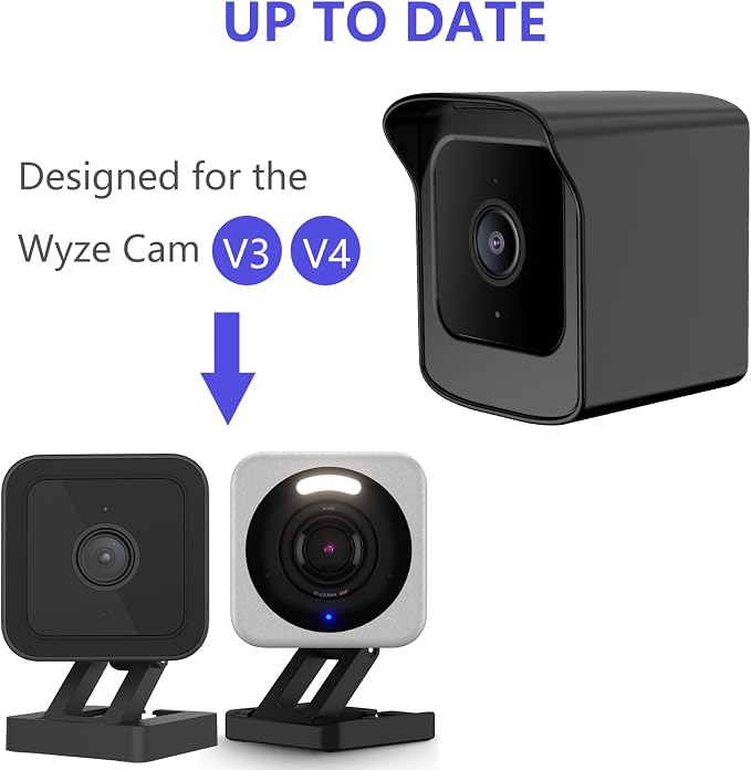 PEF Mount for All-New Wyze Cam V4/Cam V3, Weatherproof Protective Cover and 360 - Image 5