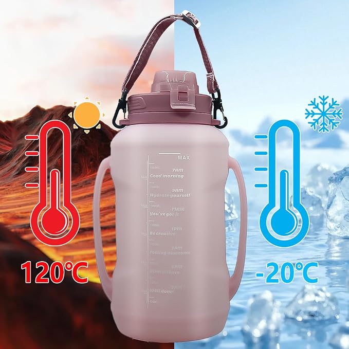 64oz Foldable Silicone Water Bottle - Image 7