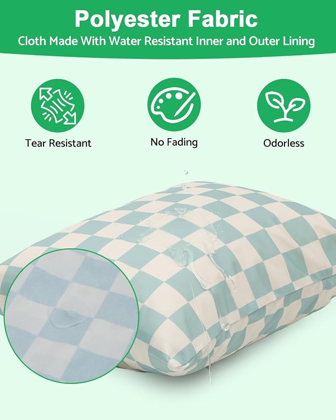 ALVABABY 3 pcs Cloth Diaper Wet Dry Bags Waterproof Reusable - Image 2