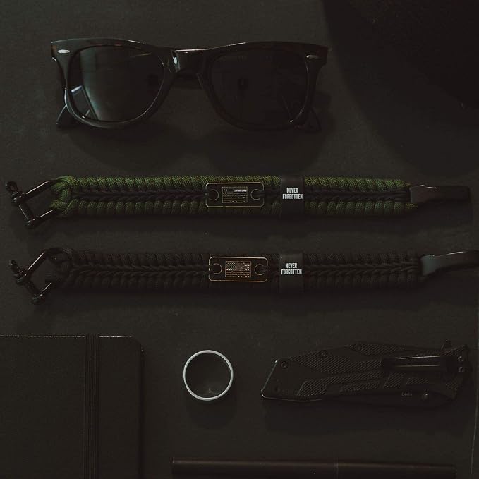 Hero Company Never Forgotten Paracord Bracelet - Image 4