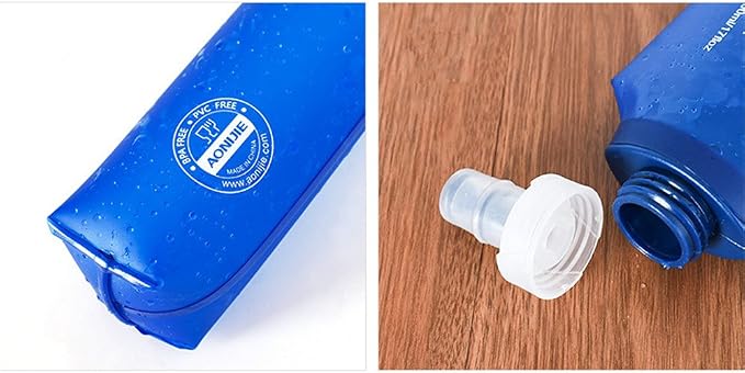 AONIJIE 250ML/350ML/500ML/600ML Portable TPU Soft Water Bottle Folding Soft - Image 6