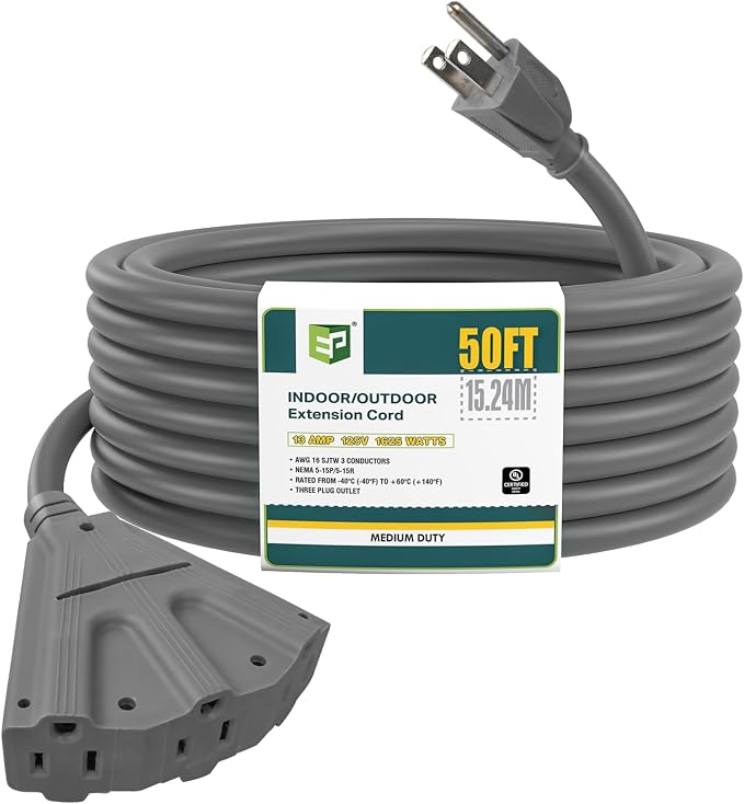 EP 50 Ft Outdoor Extension Cord by ENERGYPRO