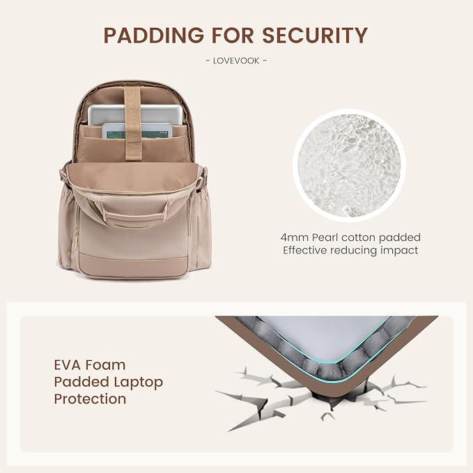LOVEVOOK Laptop Backpack for Women - Image 4