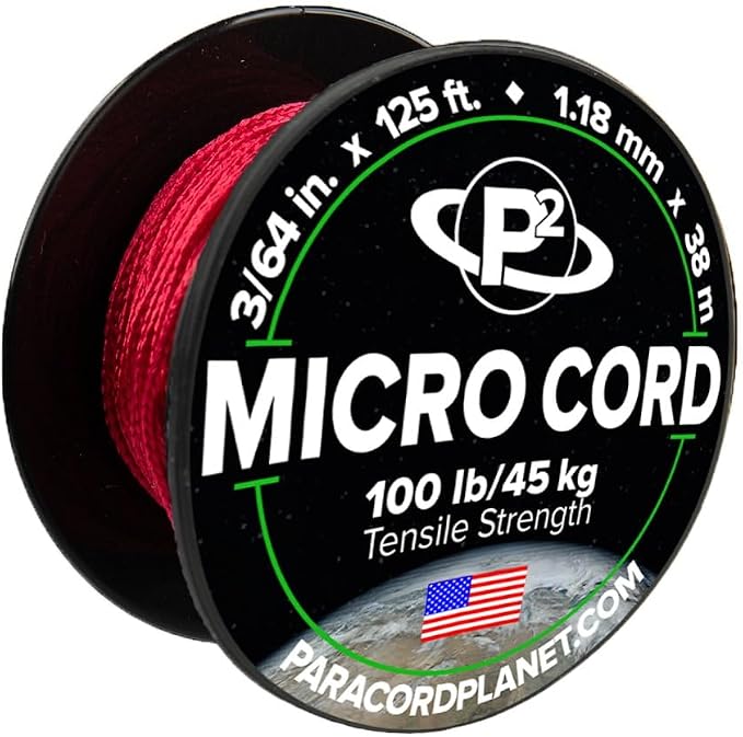 Paracord Planet Micro Paracord – Thin Braided Cord by ParacordPlanet