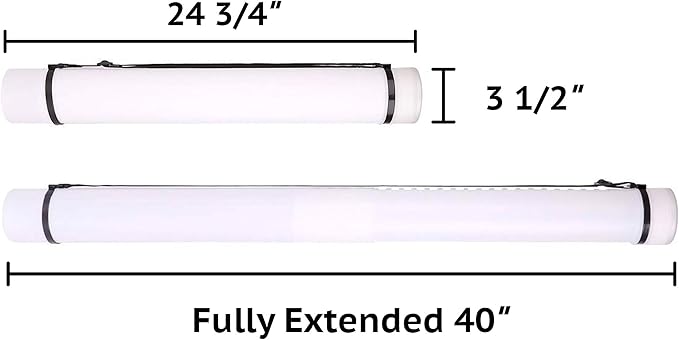 CALPALMY 2-Pack Expandable Poster Tube - Image 3