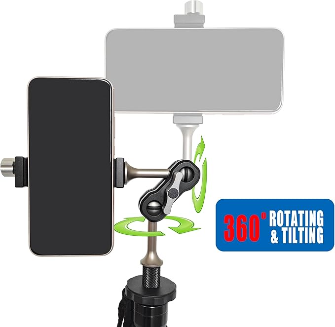 AUSCAMOTEK Aluminum Phone Mount - Image 4
