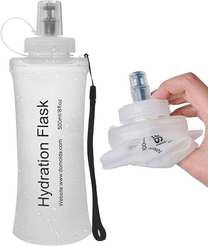 Soft Flask 500ML, TPU Collapsible Soft Water Bottle by Unknown