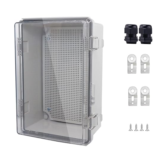 IP67 Waterproof Junction Box, ABS Plastic Electrical Enclosure by LuSumtly