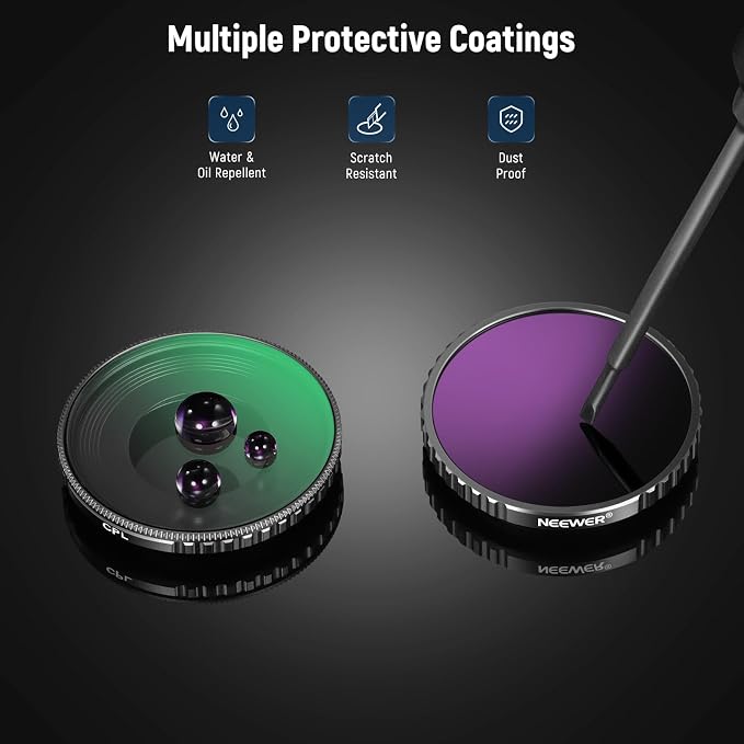 Neewer CPL & ND Filter Set Compatible - Image 7