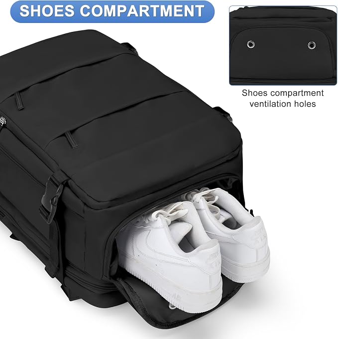 coofay Expandable Backpack For Traveling On Airplane Carry On Backpack For - Image 5