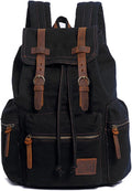 AUGUR High Capacity Canvas Vintage Backpack by AUGUR