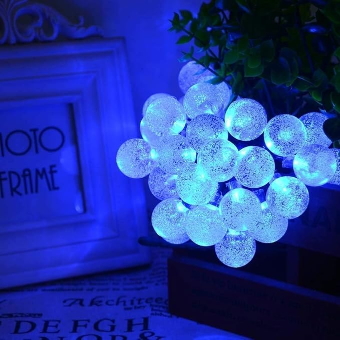 Toodour Solar String Lights Outdoor, 36ft 60 LED Globe String Light - Image 4