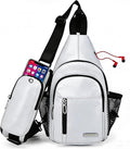 JENAGREEN Waterproof Sling Backpack Crossbody Sling Bag, Cross Bag Adjustable by JENAGREEN