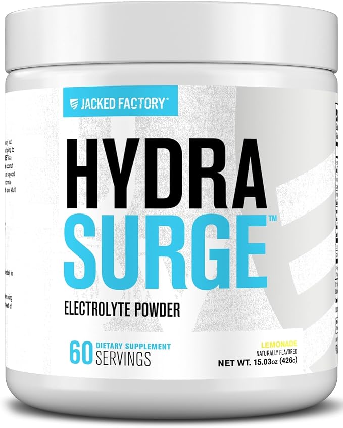 Jacked Factory HYDRASURGE Electrolyte Powder by JackedFactory