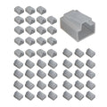 50PCS RJ45 Connectors Anti Dust Cover Cap Protector Ethernet Cable Plug by Futheda