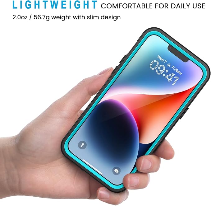 Lanhiem for iPhone 14 Case, IP68 Waterproof Dustproof Shockproof 14 Case - Image 4