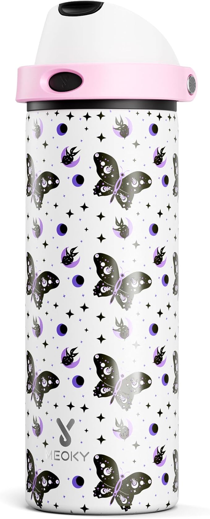 24 oz Insulated Water Bottle by MEOKY
