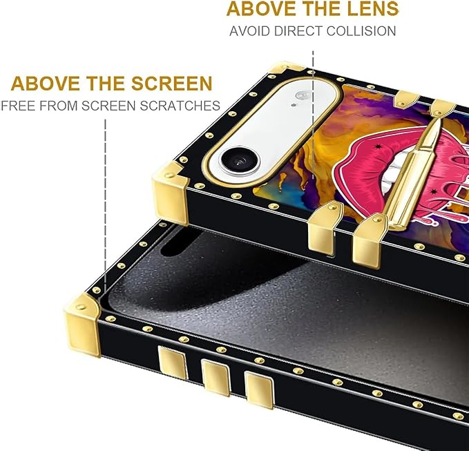 for iPhone 17 Air Case Luxury Golden Decoration - Image 7