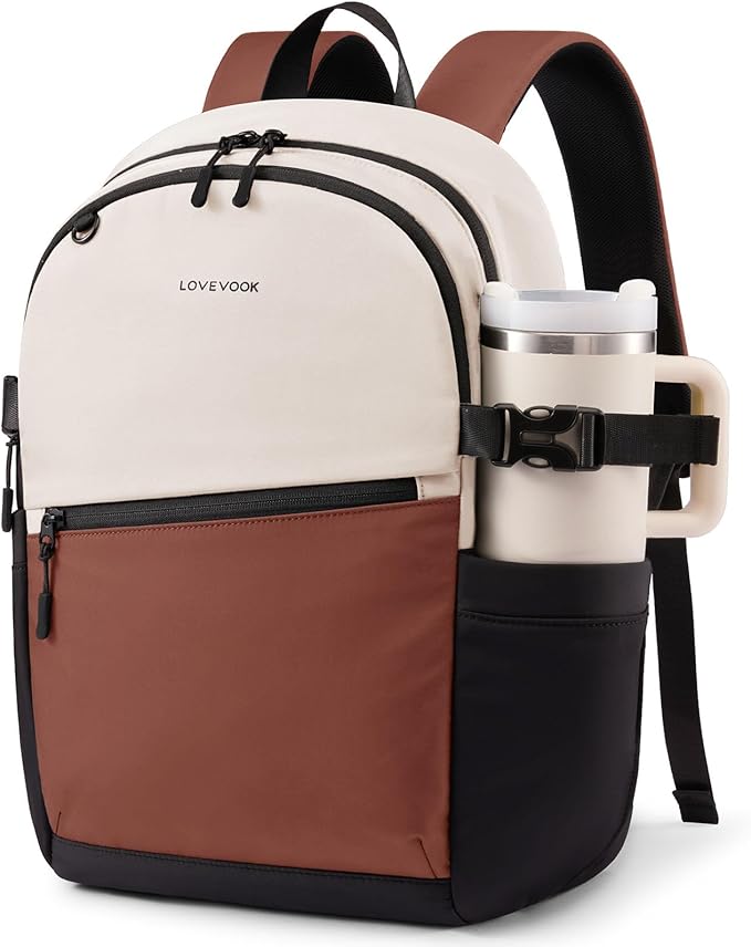 LOVEVOOK Everyday Backpack for Women, Chic Versatile Backpack by LOVEVOOK