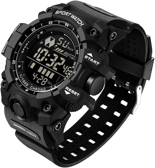 FANMIS Mens Military Multifunction Digital LED Watch Electronic Waterproof by FANMIS