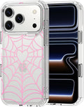MOSNOVO for iPhone 17 Pro Case, Shockproof Military-Grade Protection 6.6ft Drop by Mosnovo