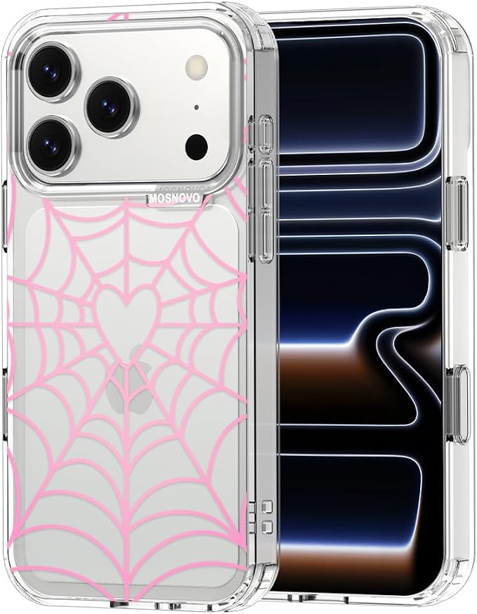 MOSNOVO for iPhone 17 Pro Case, Shockproof Military-Grade Protection 6.6ft Drop by Mosnovo