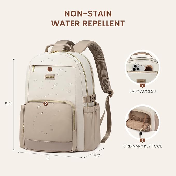LOVEVOOK Laptop Backpack for Women - Image 4