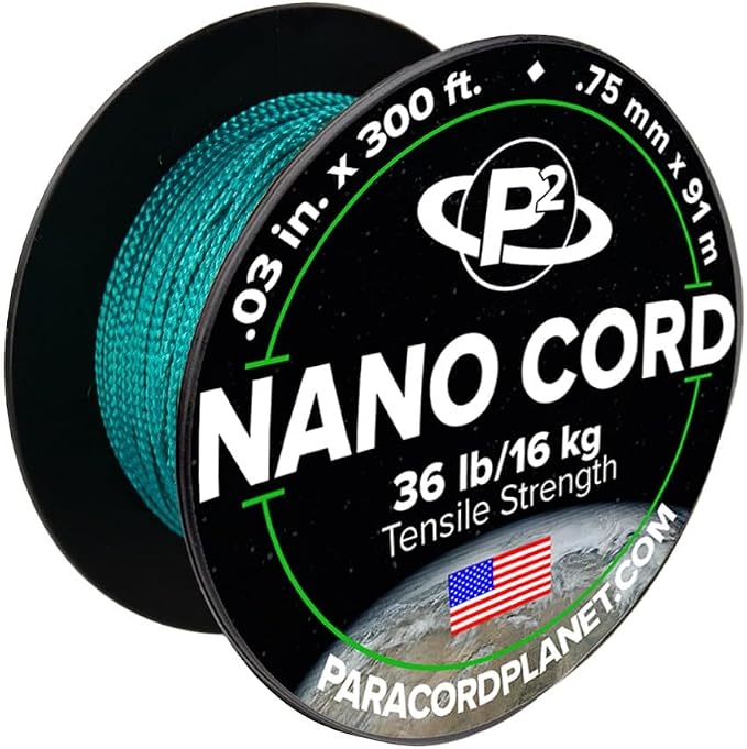 Paracord Planet Nano Cord –Lightweight Nylon Nano Paracord – Great by ParacordPlanet