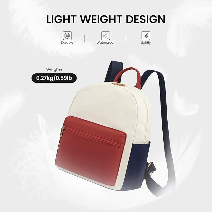 LOVEVOOK Mini Backpack for Women Light Weight Small Waterproof Backpack Purses - Image 5