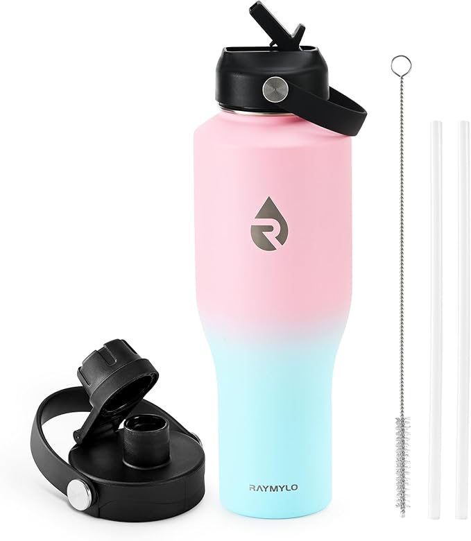 RAYMYLO 40 oz Insulated Water Bottle by RAYMYLO