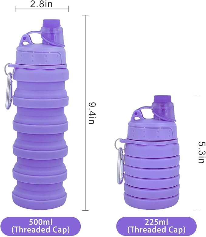 Collapsible Water Bottles Travel water bottle Sports Portable Sport Water - Image 2