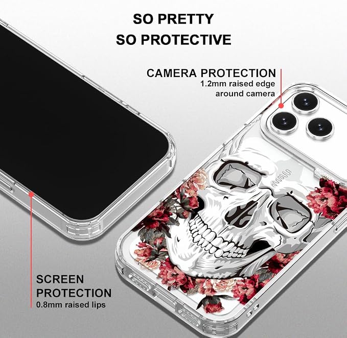 MOSNOVO for iPhone 17 Pro Max Case | Military Grade 6.6ft Drop Tested | Camera - Image 4