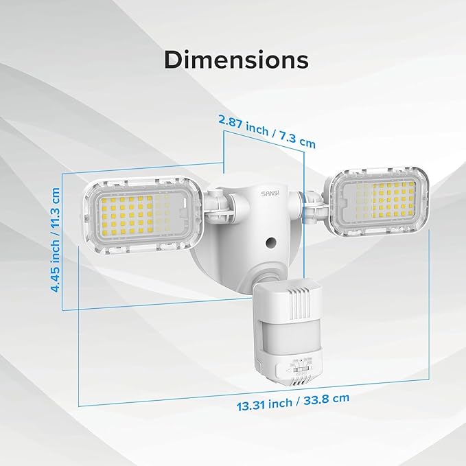 SANSI 90W 10, 000LM LED Outdoor Flood Light - Image 6