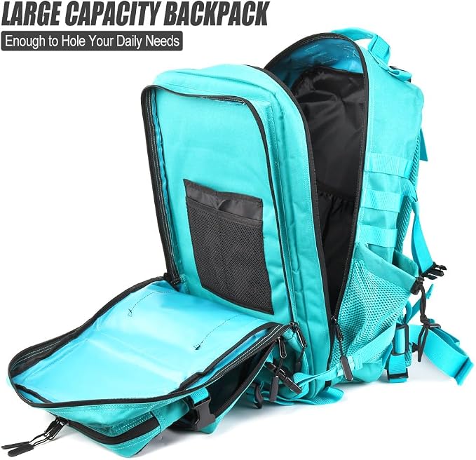 45L Tactical Backpack for Men Women, Military Assault Pack - Image 5
