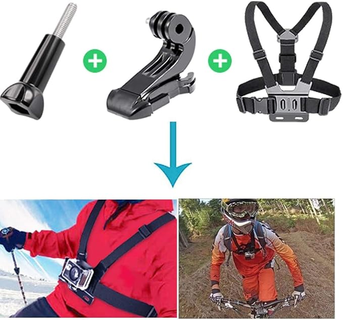 13-in-1 Accessories for Gopro, Action Camera Accessory Kit Compatible - Image 4