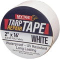 Mytee Products 2" x16' White Vinyl Tarp Repair Tape Kit – Heavy Duty 8.8oz Peel by MyteeProducts