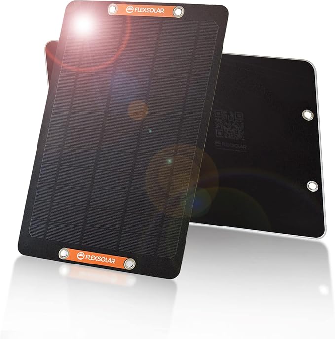 2pcs USB Solar Panel 6W 5V Monocrystalline Mini Solar Panels by FlexSolar