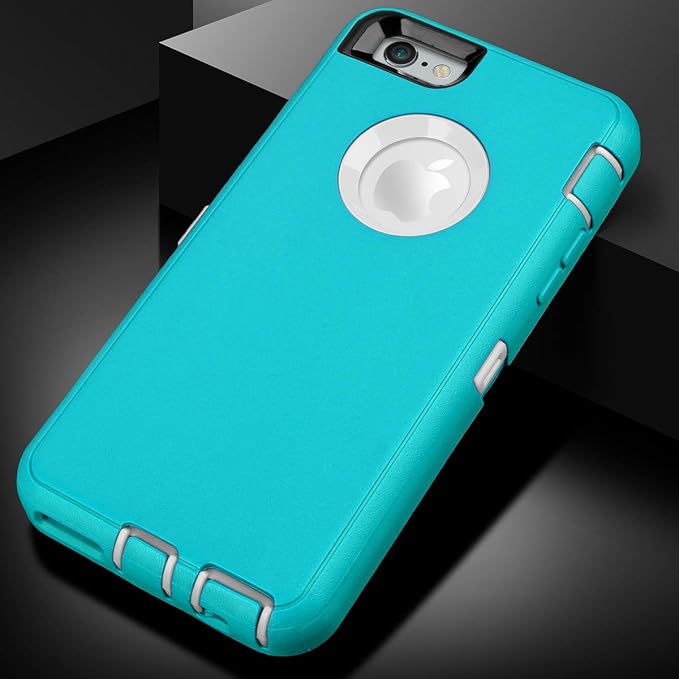 AICase iPhone 6 Case, iPhone 6S Case Built-in Screen Protector Tough 3 in 1 - Image 4