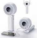Peiyuu Handheld Portable Fan, 4000mAh USB Rechargeable Personal Fan, 180° by Peiyuu