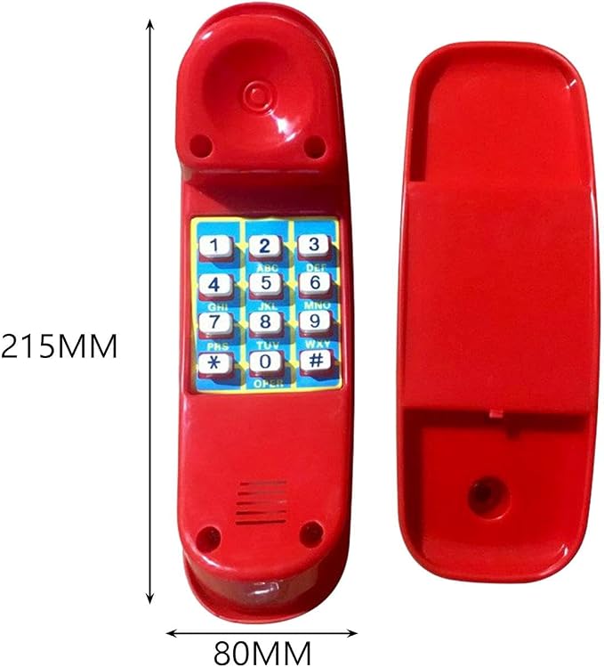 Amagogo Pretend Phone Toy Kids Climbing Frame Accessories Playground Telephone - Image 5