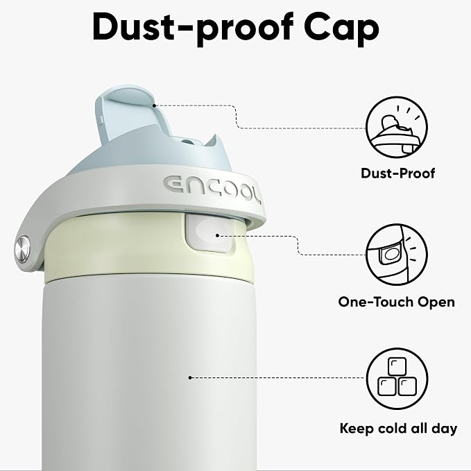 ENCOOL Leakproof Insulated Water Bottle - Image 2