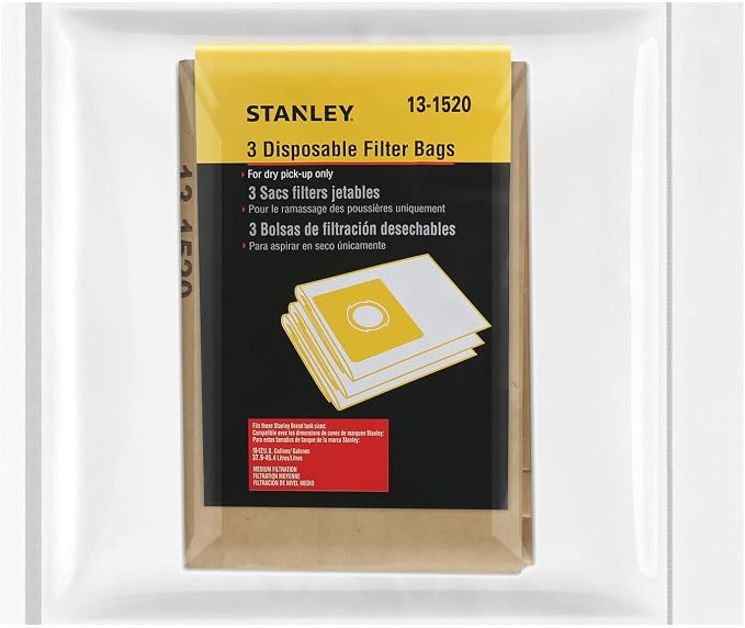 Stanley 13-1520 Disposable Filter Bag Fits - Image 4